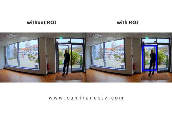 قابلیت ROI در دوربین مداربسته