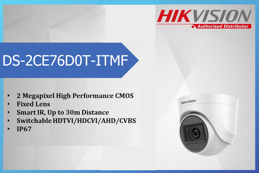معرفی هایک ویژن DS-2CE76D0T-ITMF
