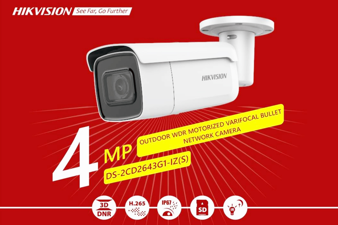معرفی هایک ویژن DS-2CD2643G1-IZS