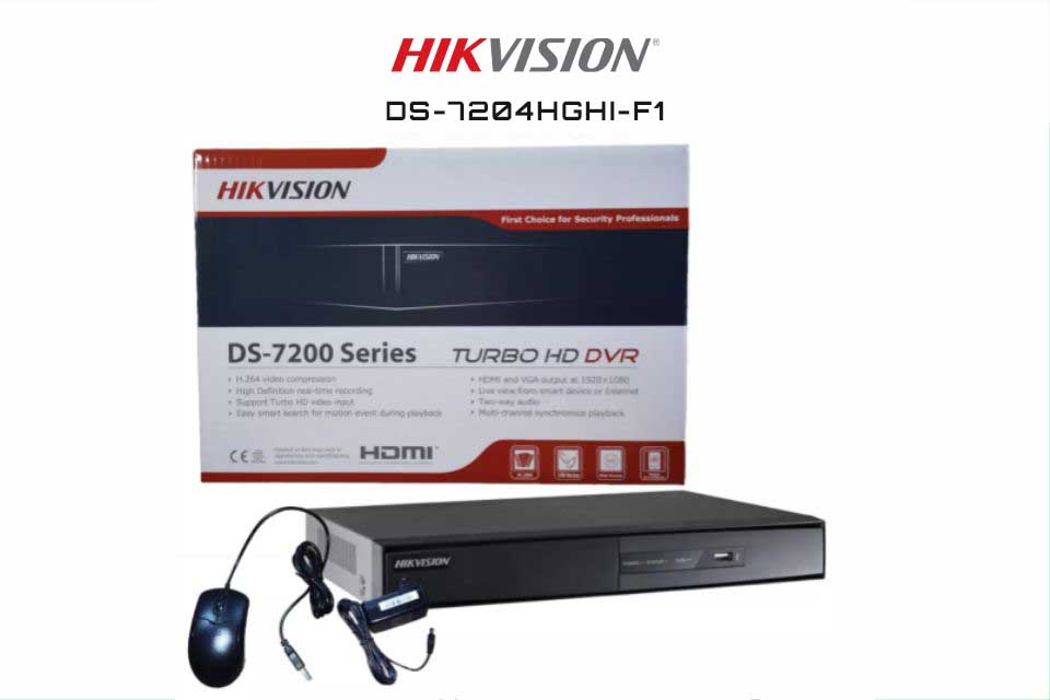 معرفی دستگاه DVR هایک ویژن DS-7204HGHI-F1
