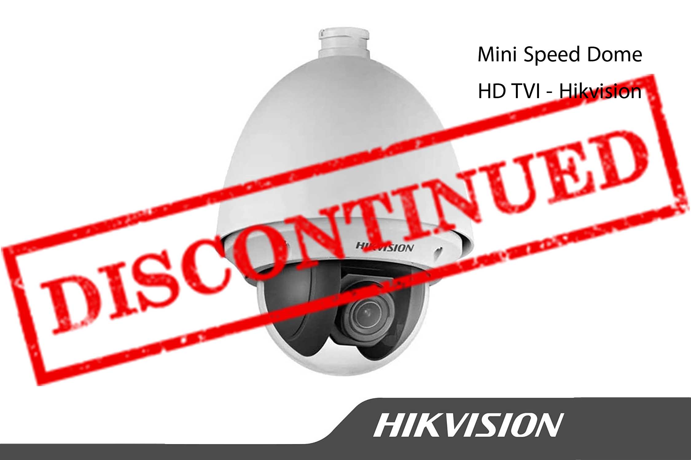 توقف تولید مینی اسپیددام HD TVI هایک ویژن