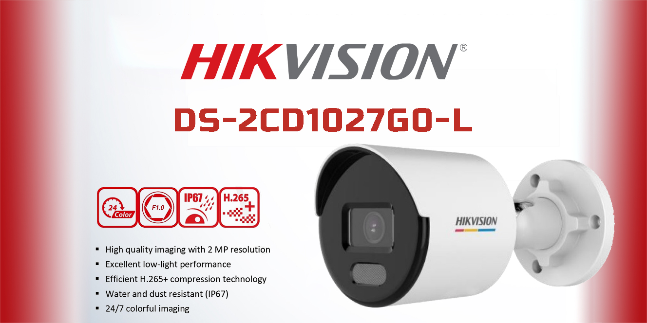 معرفی دوربین هایک ویژن DS-2CD1027G0-L