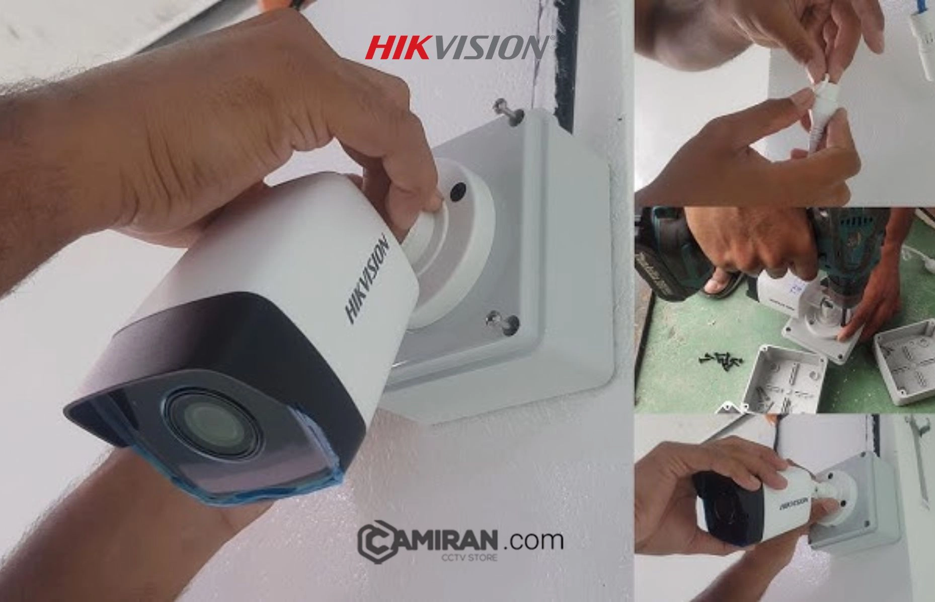 آموزش نصب دوربین هایک‌ ویژن به صورت مرحله‌ به‌ مرحله (مبتدی و حرفه ای)